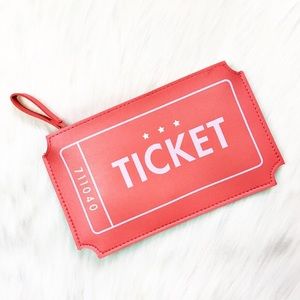 Ipsy Ticket Makeup Bag